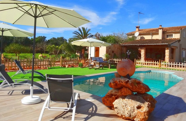 Son Antem, Aire acondicionado Wi-fi gratis, Piscina privada, Jardín