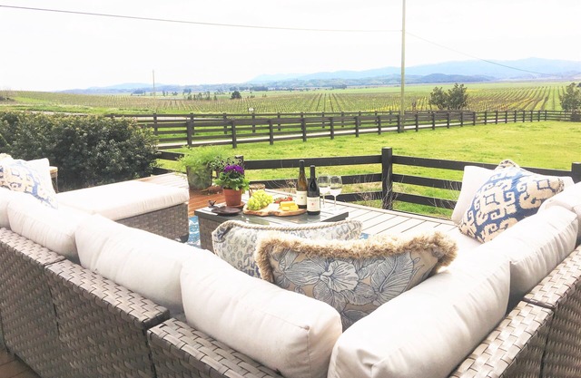 Casa de campo moderna del condado de Sonoma, vistas, viñedos, jacuzzi y autódromo de Sonoma