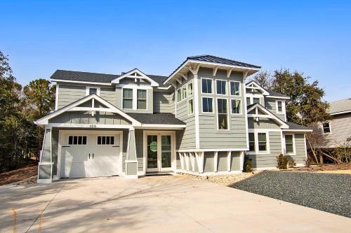 Soundside, Private Pool, Den, Yard, Screened Porch, SH106, Turners Tide