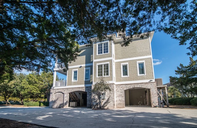 OceanView home private DeBordieu Colony con carrito de golf