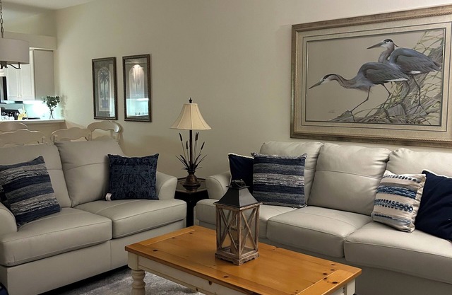 Spacious 3-bedroom first floor coach home with attached garage in North Naples