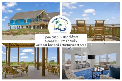 Spacious Beachfront 5BR with Gorgeous Ocean views - Blue Footed
