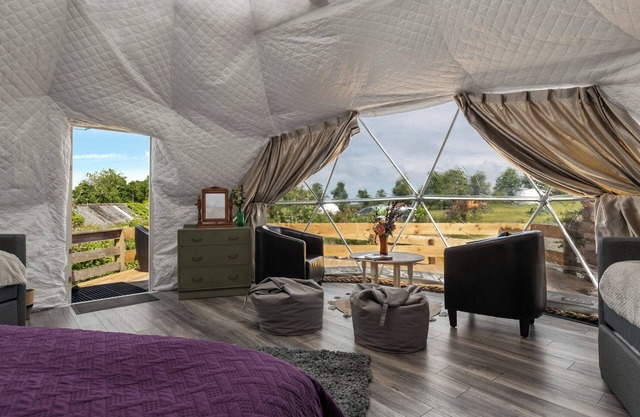 Spacious Domes nestled in the heart of North Pembrokeshire. Glamping at its best