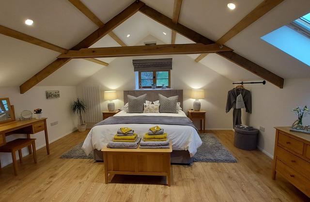 Nuevo agosto de 2019: amplio y lujoso granero romántico para parejas cerca de Exmoor & Coast