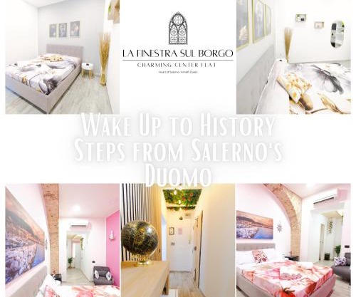 Stay in the Heart of Salerno - Near the Duomo "La finestra sul borgo"
