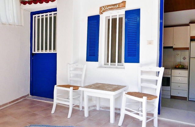 La casa de Stella en Koronos, Naxos