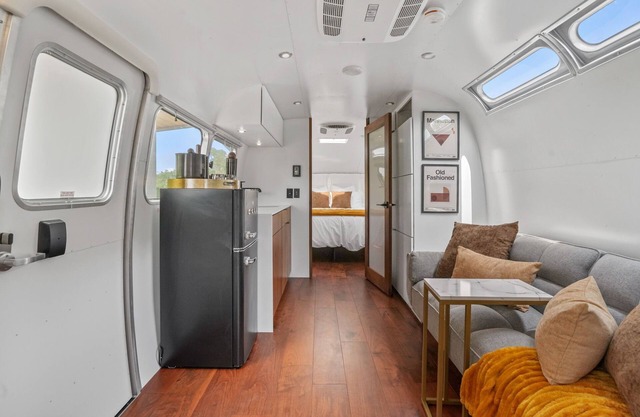 Streams and Dreams at Laurel Run Luxury Airstream Glamping The Manhattan Unit 1