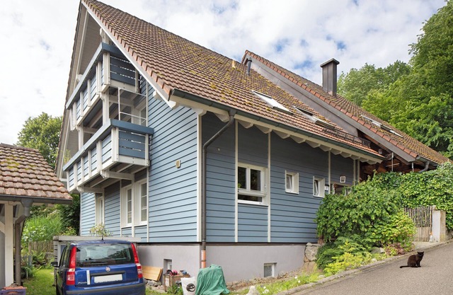 Apartamento estudio 'Ferienwohnung Zur Schauinslandbahn' con vistas a la montaña