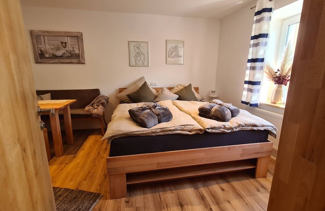 Apartamento-estudio 'Rosenzauber Kraxler Pärchen' con jardín compartido y Wi-Fi