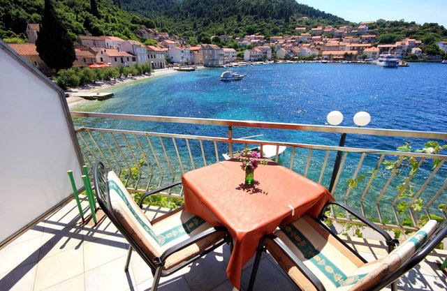 Apartamento-estudio en la playa Racisce, Korcula (AS-4341-c)