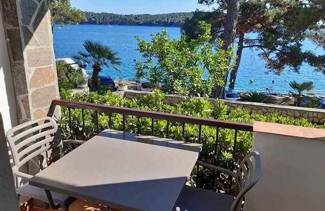 Apartamento-estudio con terraza y vista al mar Mali Losinj, Losinj (AS-3444-a)