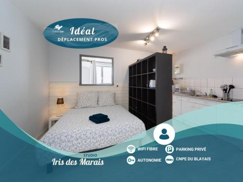 Studio Iris des Marais - parking - Chelona'Loc