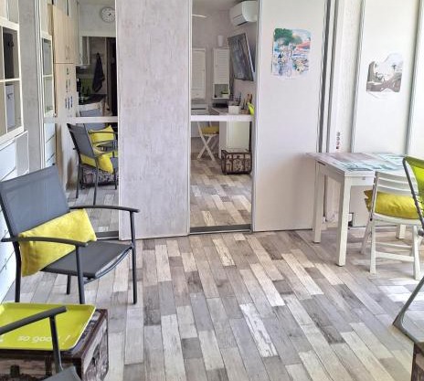 Studio " La Plage " avec parking privé gratuit et CLIM