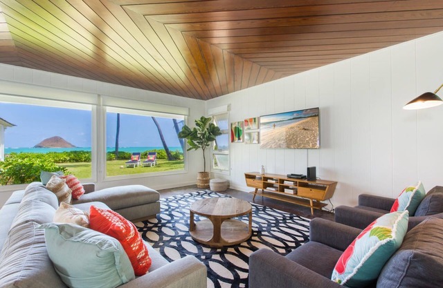 Lanikai Oceanside 4 habitaciones - Lanikai Kailua Oceanfront Beach House