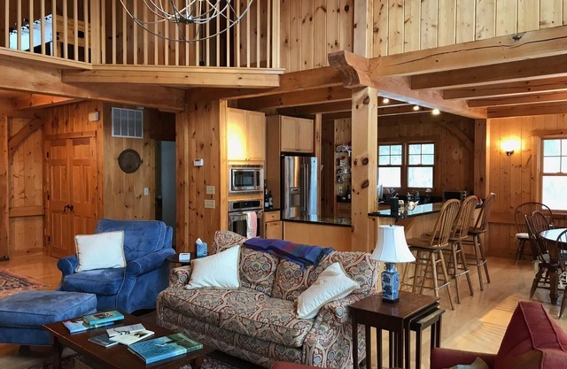 Impresionantes minutos en casa de Post & Beam de Lenox, Stockbridge y Tanglewood.
