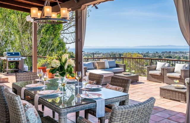 Stunning Views on The American Riviera | Relaxing Oasis With Amenities For The Whole Family