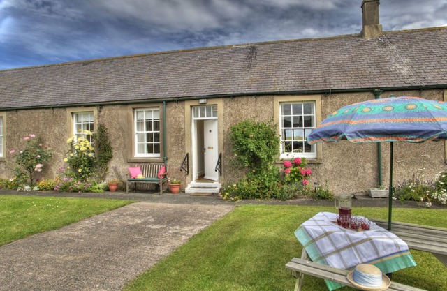 Stunning views over open farmland with sheep outside your window