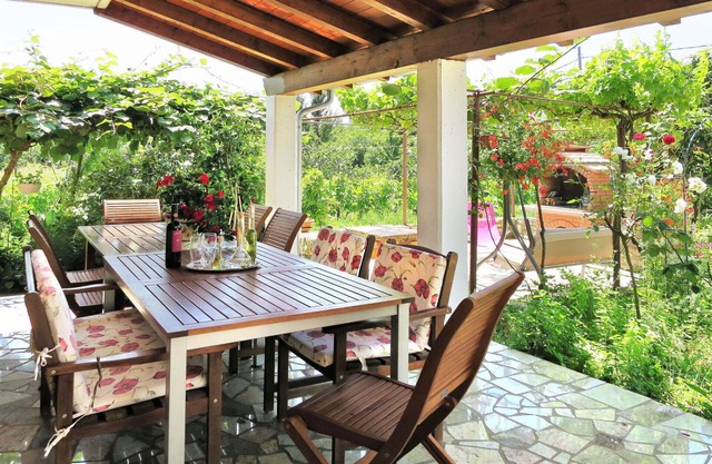Estupenda casa de vacaciones con piscina privada, WIFI, A/C, TV, terraza y aparcamiento