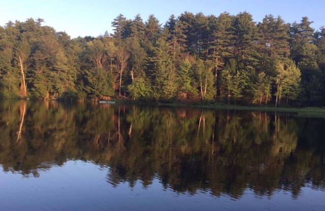 Estudio encantador frente al mar en Belgrado, Maine.