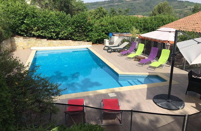 Superbe Villa 4 ch Climatisées Avec gd Piscine Privée Plein sud Sans Vis-à-vis