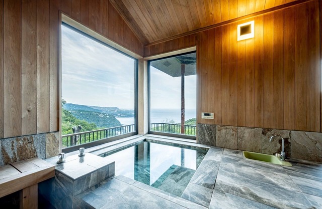 Superb view A private lodging with a luxury hot s / Kamo-gun Shizuoka