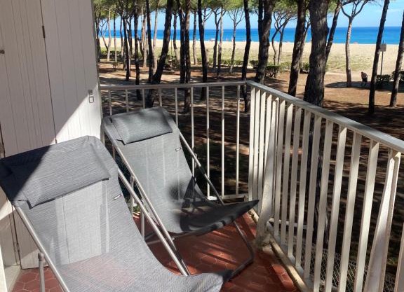 Superbe T2 grand bacon vue mer N