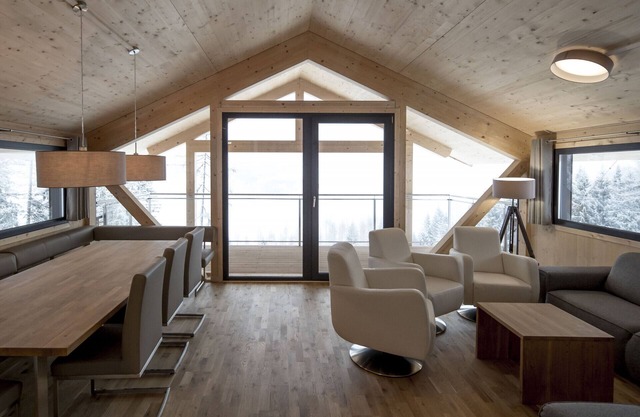 Superior Chalet # 10 with sauna & bathtub inside