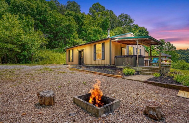 Swaying Pines Cabin-Cabaña-Baño Privado