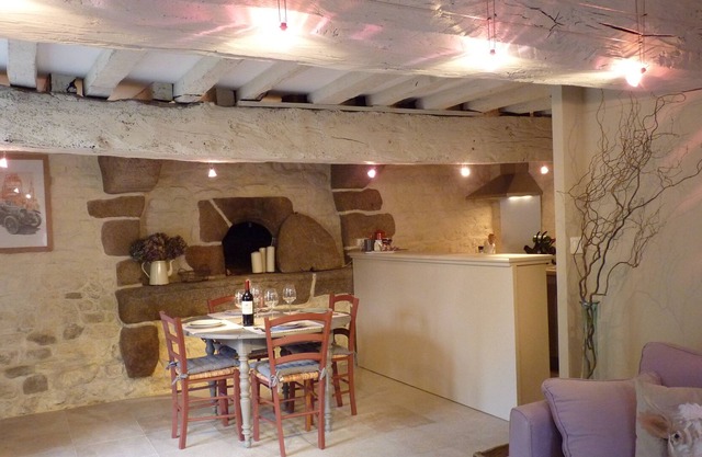 La panadería entre Saint Malo y Mont Saint Michel en la mansión de Vaugarny