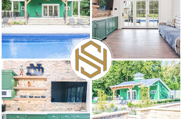 The Pool House at Fr. Sorin's w/ Paddle Tennis