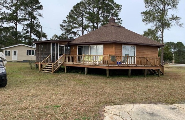 La casa redonda en Potato Creek