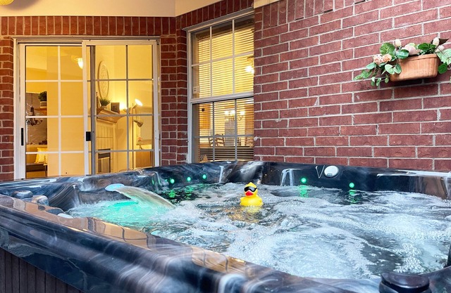 This is it! Hot Tub + Pool Table + Pac-Man = FUN!