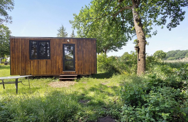 Casa pequeña "Direkt Am Wasser" con jardín privado