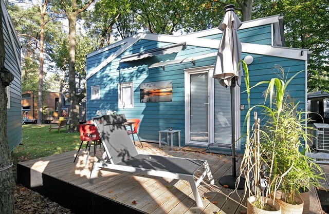 Tiny Home 'Tiny House Nº 3' con terraza privada, Wi-Fi y aire acondicionado