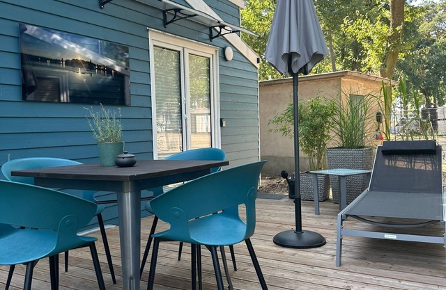 Tiny Home 'Tiny House Nr 2' con terraza privada, Wi-Fi y aire acondicionado