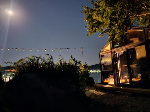 Tiny hotel cabin