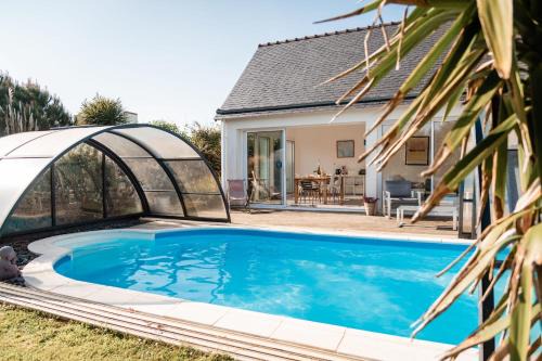 Tipoz'Immo - house with private pool - bed linen included - enclosed ground