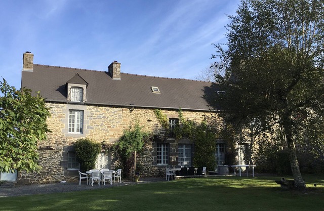 Traditional French farmhouse in Brittany