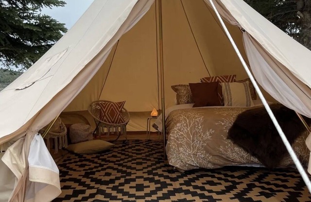 Tranquil Aspen Glamping tent