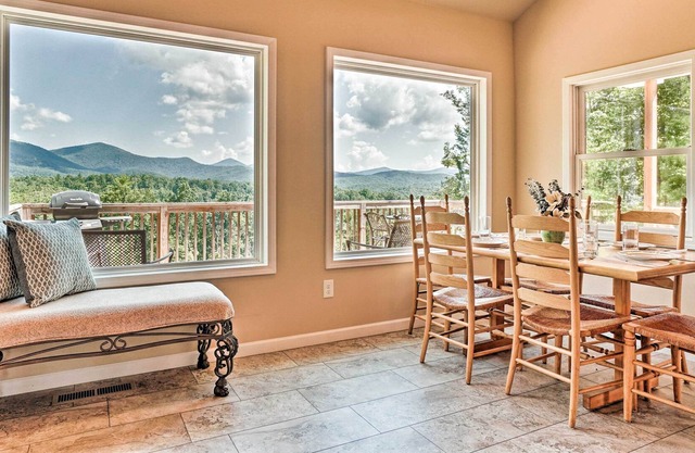Tranquil Cabin w/ Gorgeous Views & Fire Pit!