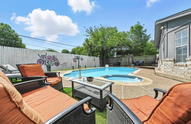 Two Adjacent Houses with a Private Pool