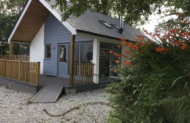 Casa de vacaciones de construcción ecológica única, en Bodmin Moor. Cerca de Boscastle y Tintagel.