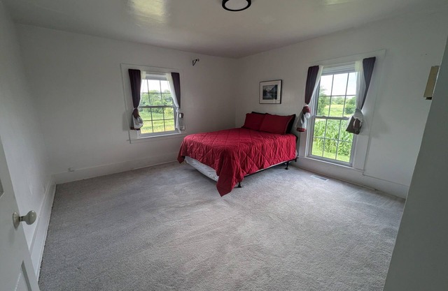 Updated farmhouse with parking and AC