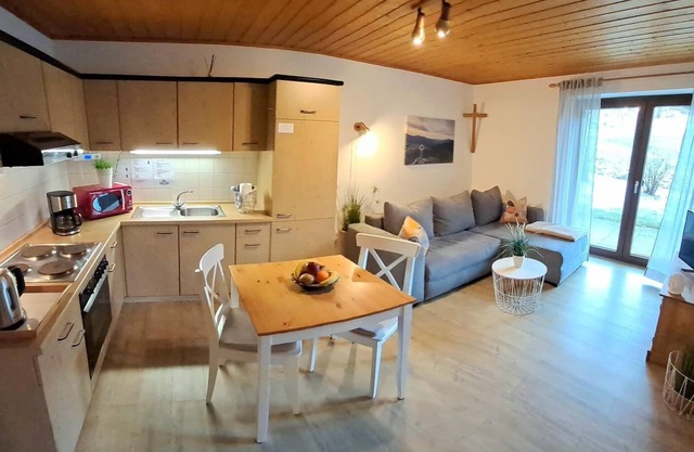 Casa de vacaciones con terraza cubierta orientada al sur