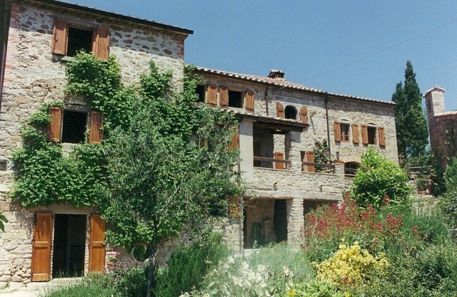 Vasciano - preciosa casa de campo antigua, impresionantes vistas, Toscana / Umbría frontera