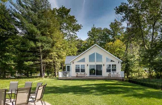 RESERVAR 2019 * Sunset Shores Lk House-Lakefront Pvt Beach / Dock-South Haven / Saugatuck