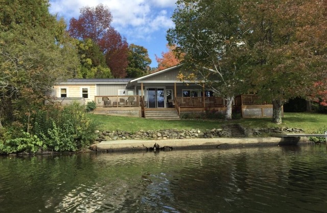 Casa del lago de Vermont, Vermont escapar, venga a relajarse