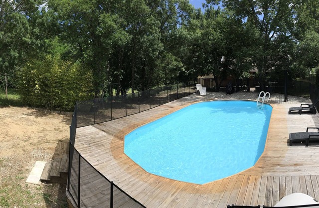 Villa 9 personas con piscina privada segura