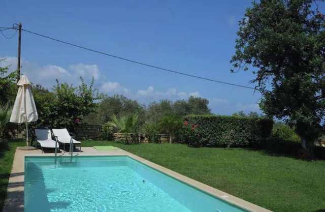 Villa Arianna with breathtaking view near Rethymno