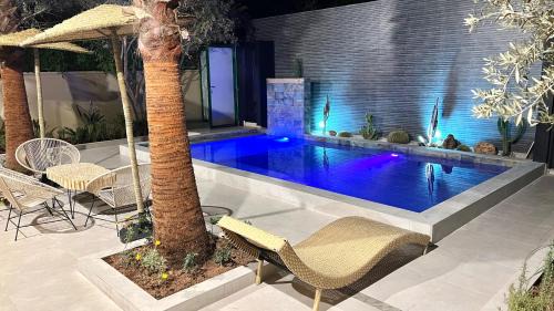 Villa de luxe avec piscine privée et vue sur l Atlas à Marrakech